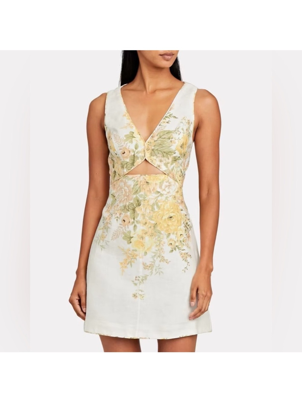 Amelie cutout mini dress